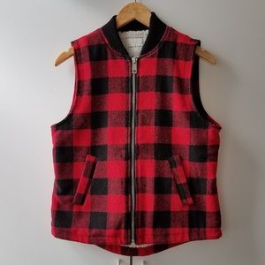 Thread&Supply Womens Free Road Buffalo Plaid Vest